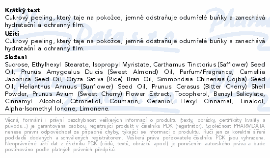 Rituals The Ritual of Sakura tělový peeling 250g