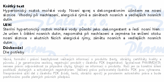TONIMER lab Hypertonický sprej 600 mOsm/kg 125ml