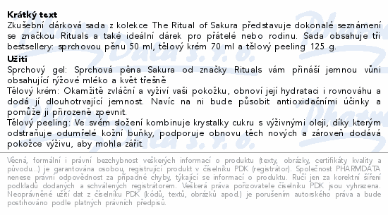 Rituals The Ritual of Sakura set 2025