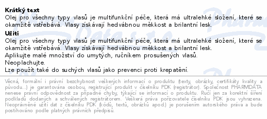 Moroccanoil olej na vlasy 100ml