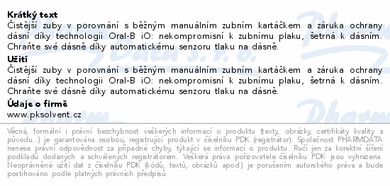 Oral-B iO Series 2 Night Black elektrický kartáček