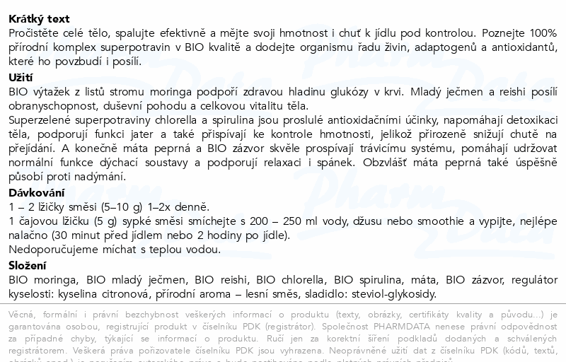 JZ Greens komplex lesní směs 150g