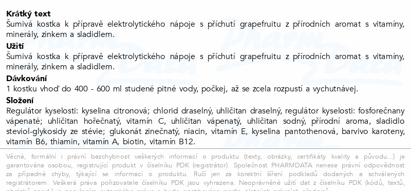 Waterdrop Microlyte Grapefruit 12ks