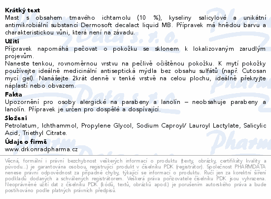 Ichtosalic mast DrKonrad 30ml