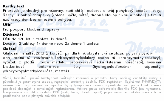 GS Condro Diamant tbl.120+30 XXL