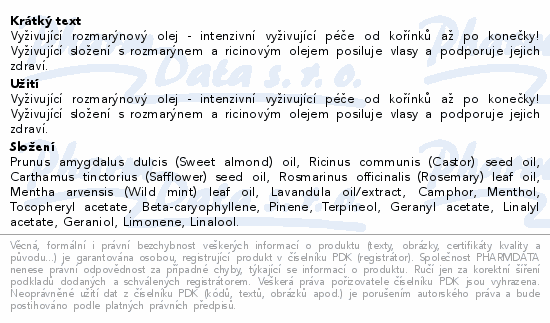 NEQI Rosemary Oil 75ml