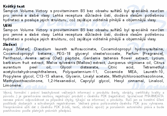 NEQI Volume Victory Shampoo 330ml