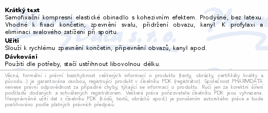 FIXAtape STRETCH samofix.ob.5x450cm blister blue
