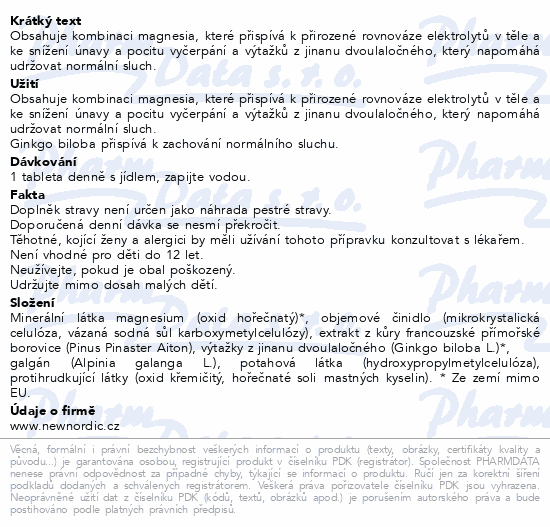 Ear Tone tbl.30 New Nordic