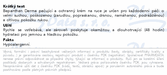 Bepanthen Derma pečuj.a ochranný krém na ruce 50ml