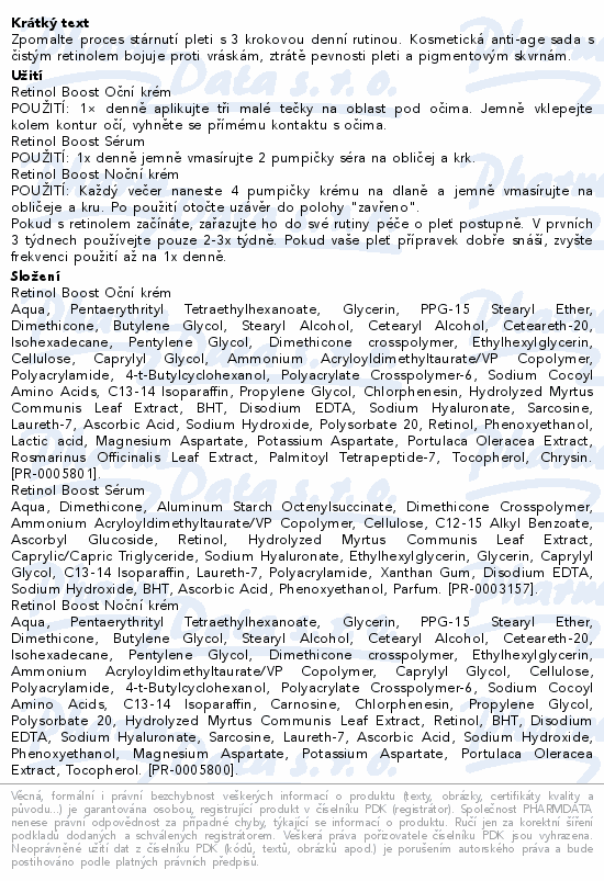 Neutrogena Retinol Boost dárková sada