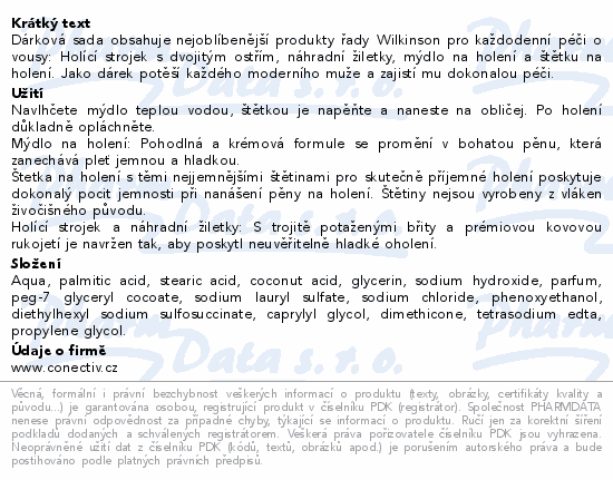 WILKINSON Classic Shave Collection set