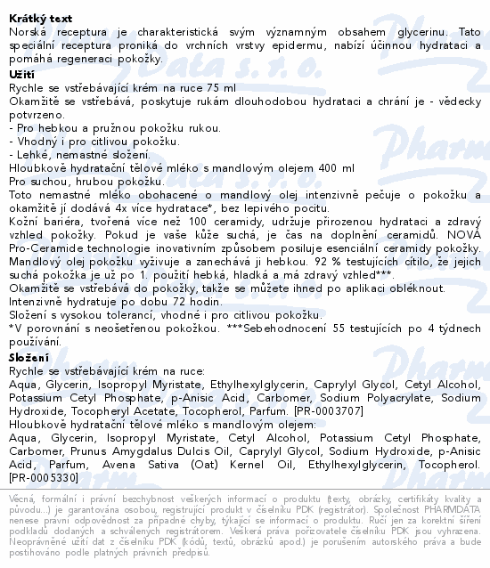 Neutrogena Intenzivní hydratace dárková sada