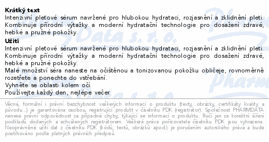 Round Lab intenzivní hydratační sérum 50ml