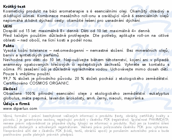 PURESSENTIEL Resp OK Roller na oblast dutin 5ml