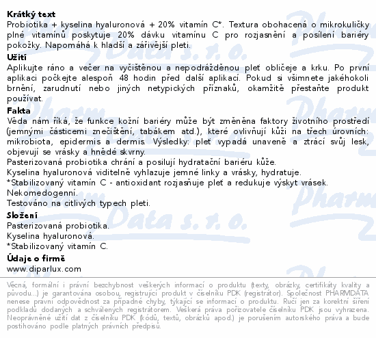 SVR C20 Biotic Vyhlazující krém 50ml