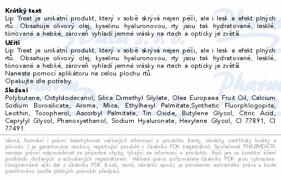 Dermacol Lip Treat lesk na rty Cotton Candy 3 10ml