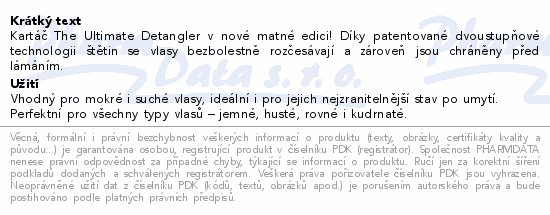 Tangle Teezer Detangl.Hairbr.Straight-Curly Green