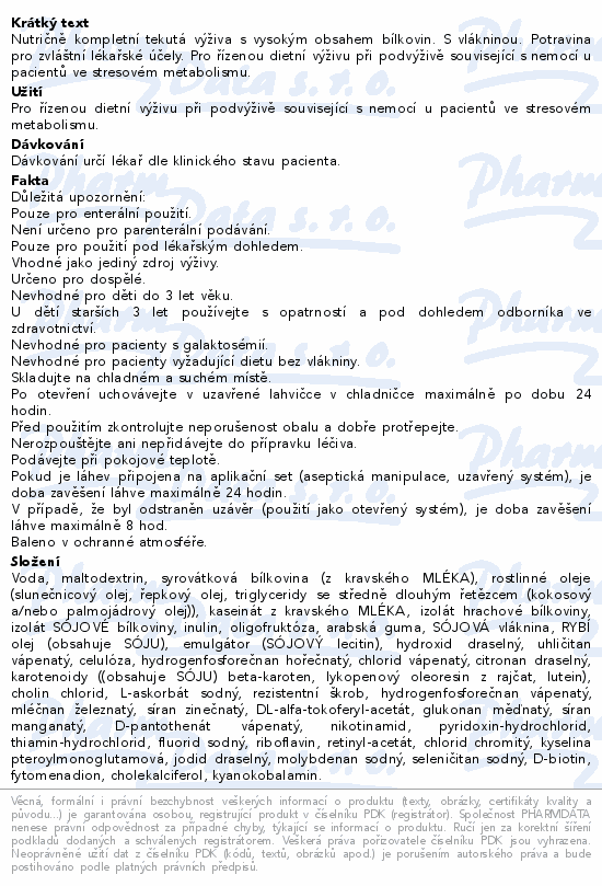 Nutrison Protein Advance 500ml