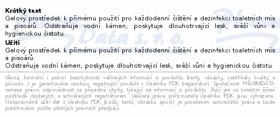 Mr.Proper Profess.tek.prostř.na čišt.WC 3v1 750ml