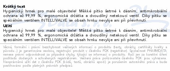 Tommee Tippee hrneček se savičkou 240ml 6m+ růžový