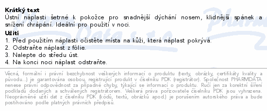 Wild Stripes Mouth Tapes 20ks