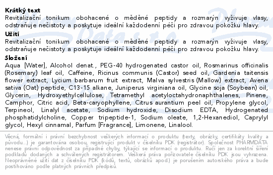 NEQI Rosemary Tonic 120ml