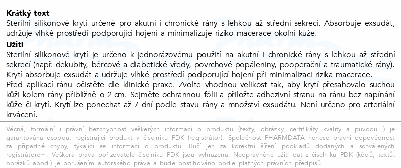 Clevecare Cleveflex Plus silik.krytí 10x30cm 10ks