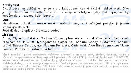 Dermacol Cleansing Foam 150ml