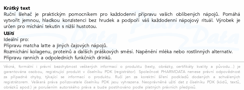 Allnature Ruční napěňovač EP-460