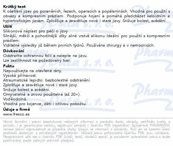 Dainamed Scars Cushioned náplast na jiz.5x20cm 1ks