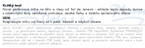 Sol de Janeiro Cheirosa 59 tělový sprej 240ml
