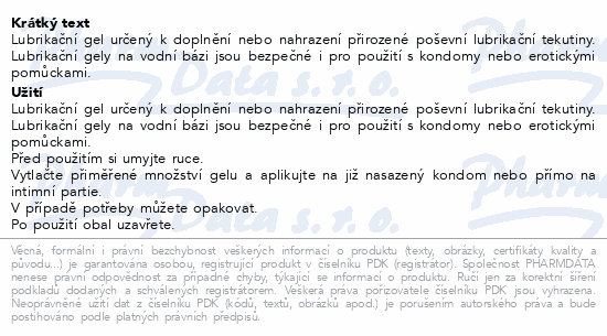 Coolex lubrikační gel na vodné bázi jahoda 50ml