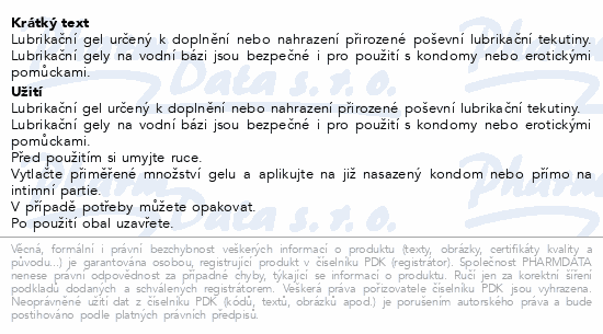 Coolex lubrikační gel na vodné bázi limeta 100ml