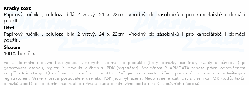 Ručníky papírové skládané ZZ 15x200ks