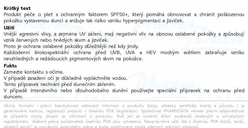 AVENE Cicalfate+ Ochranný obnov.krém SPF50+ 40ml