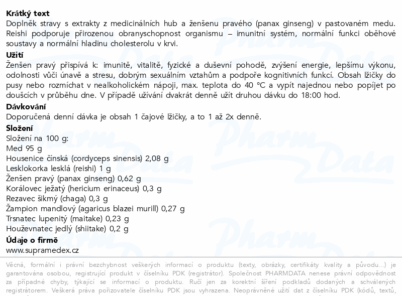 Supramedex Power 200g