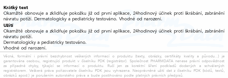 ACM Sensitélial.AD Tělový intenzivní balzám 500ml