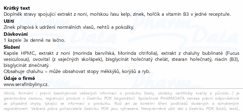 Serafin Vlasy+nehty cps.90