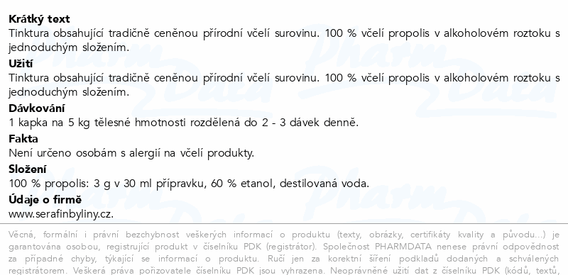 Serafin Propolis 30ml