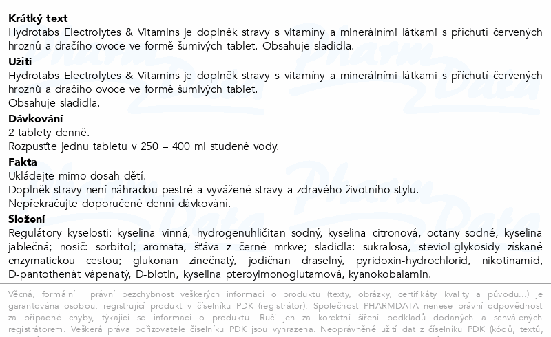 Oshee Drop In Hydot.Elektr.+Vit.Gr.-Dr.zero tbl.8