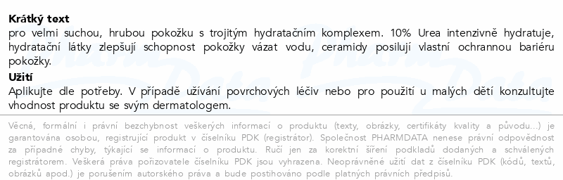 Eucerin UreaRepair tělové mléko 5% Urea 200ml
