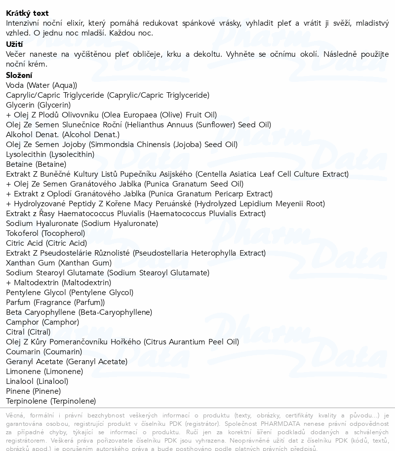 WELEDA Exo Boost Intenzivní noční sérum 30ml