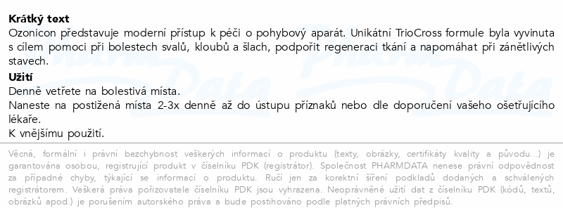 Ozonicon Emulgel 100g