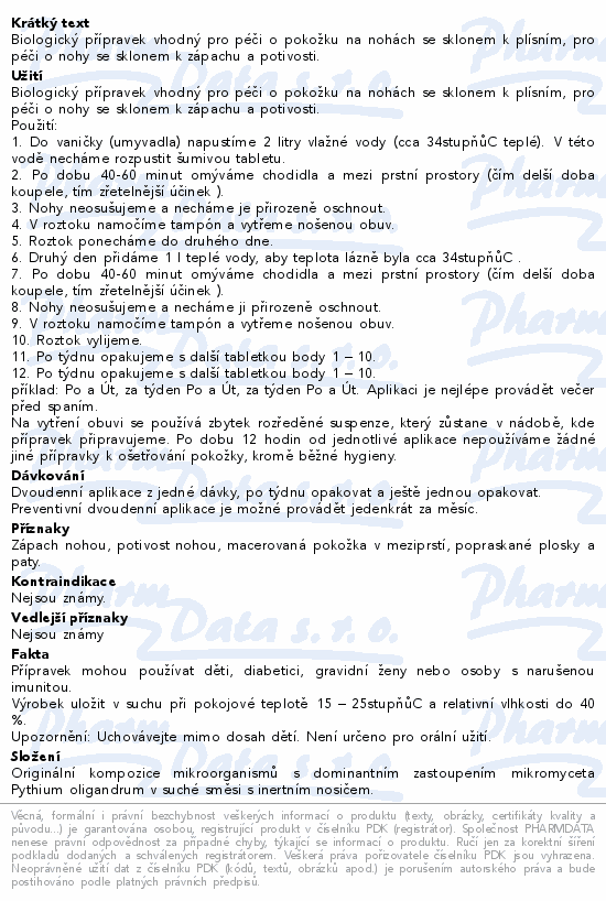 Biodeur Pythie Prevent chytrá houba 3x3g